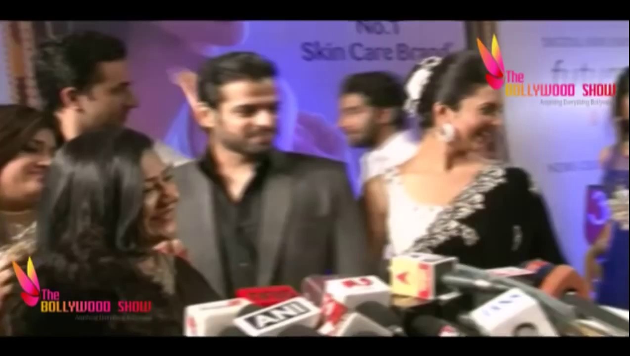 Yeh Hai Mohabbatein Full Serial Cast Spotted @ Boroplus Zee Gold Awards 2014