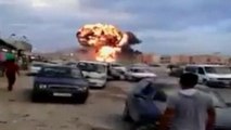 Watch: Moment ​Libyan fighter jet crashes into the ground