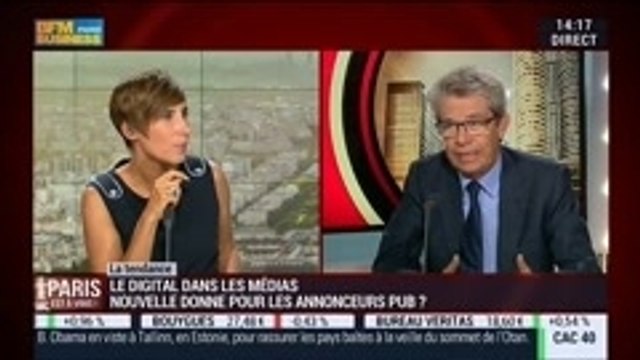 La tendance du moment: Le digital dans les médias est-il une nouvelle donne pour les annonceurs pubs ?, dans Paris est à vous – 03/09