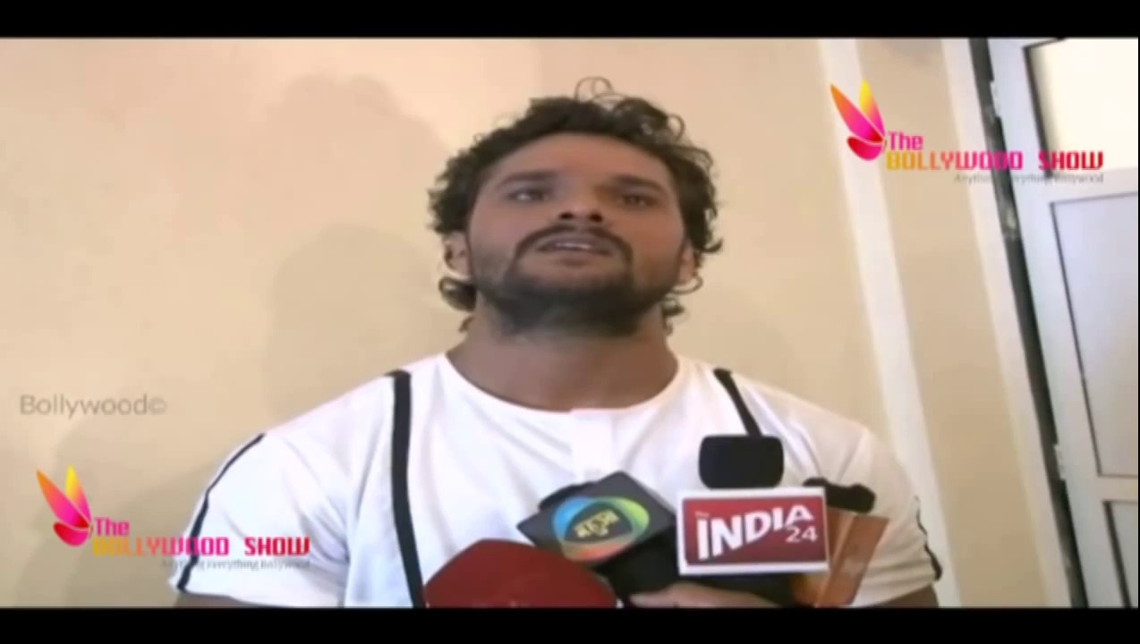 Bhojpuri Actor Khesari Lal Yadav @ On Location Bhojpuri Film Hathkadi