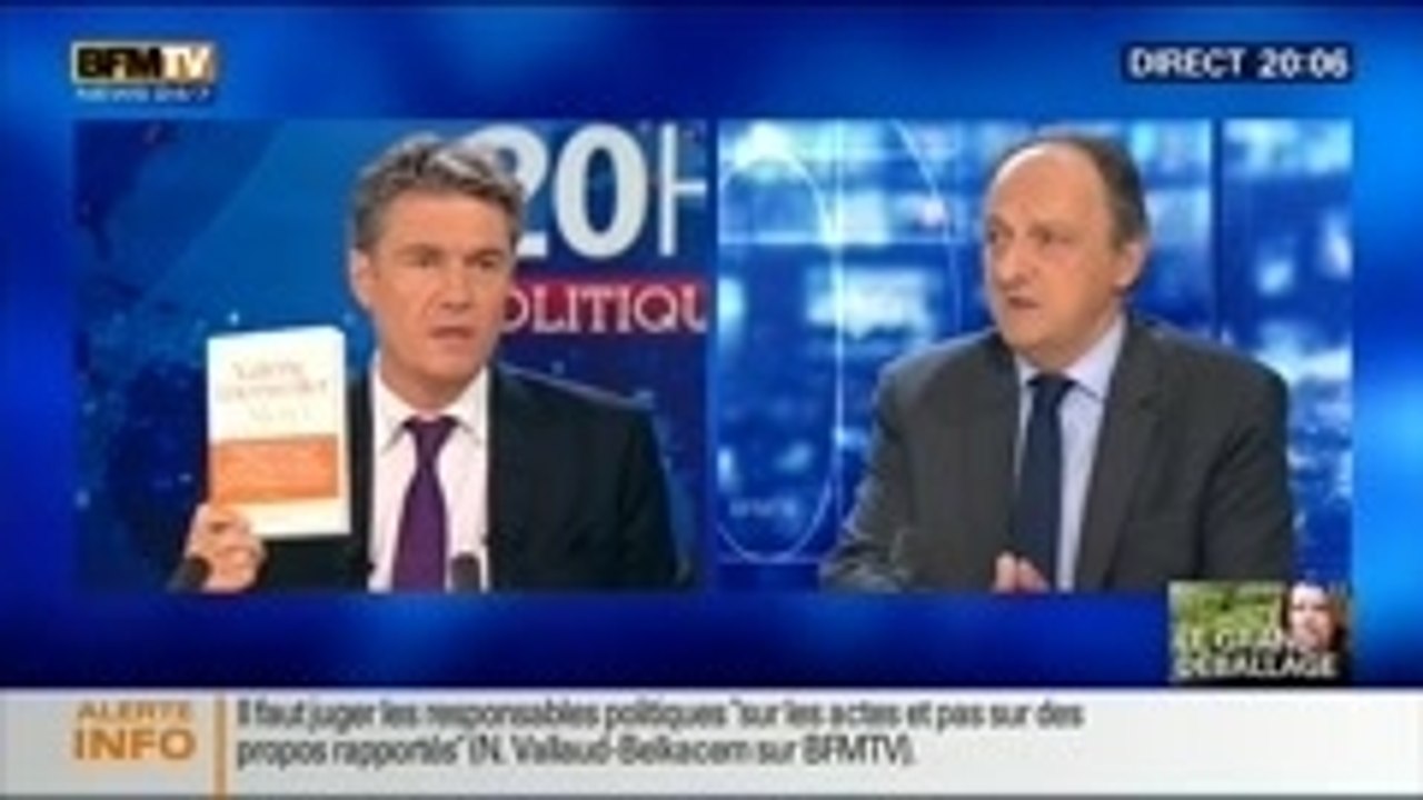 20H Politique: Valérie Trierweiller dévoile sa relation avec François Hollande dans le livre intitulé "Merci pour ce moment" - 03/09