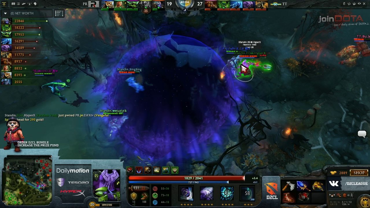 Team Tinker vs Power Rangers Game 1 - Dota 2 Champions League - @DotACapitalist & @CWMDota