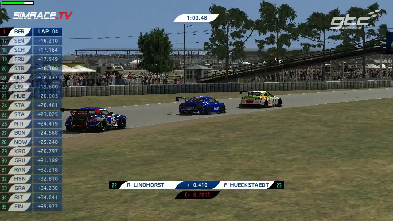 VR GTC 4 - Lauf 1: Sebring