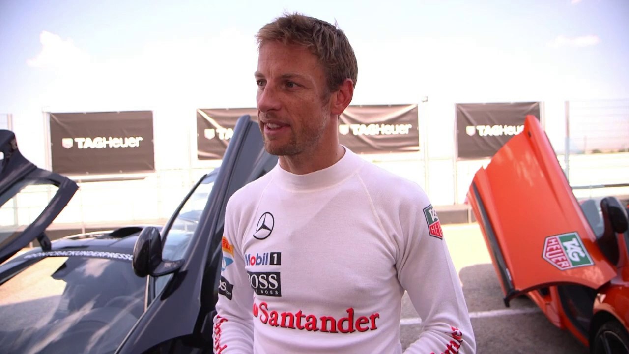 Ronaldo y Button comparten auto