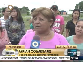 Comunidad de Portuguesa pide adjudicación de terreno