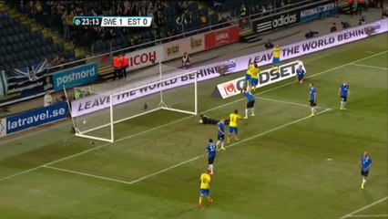 Ibrahimovic rompe todos los récords con Suecia