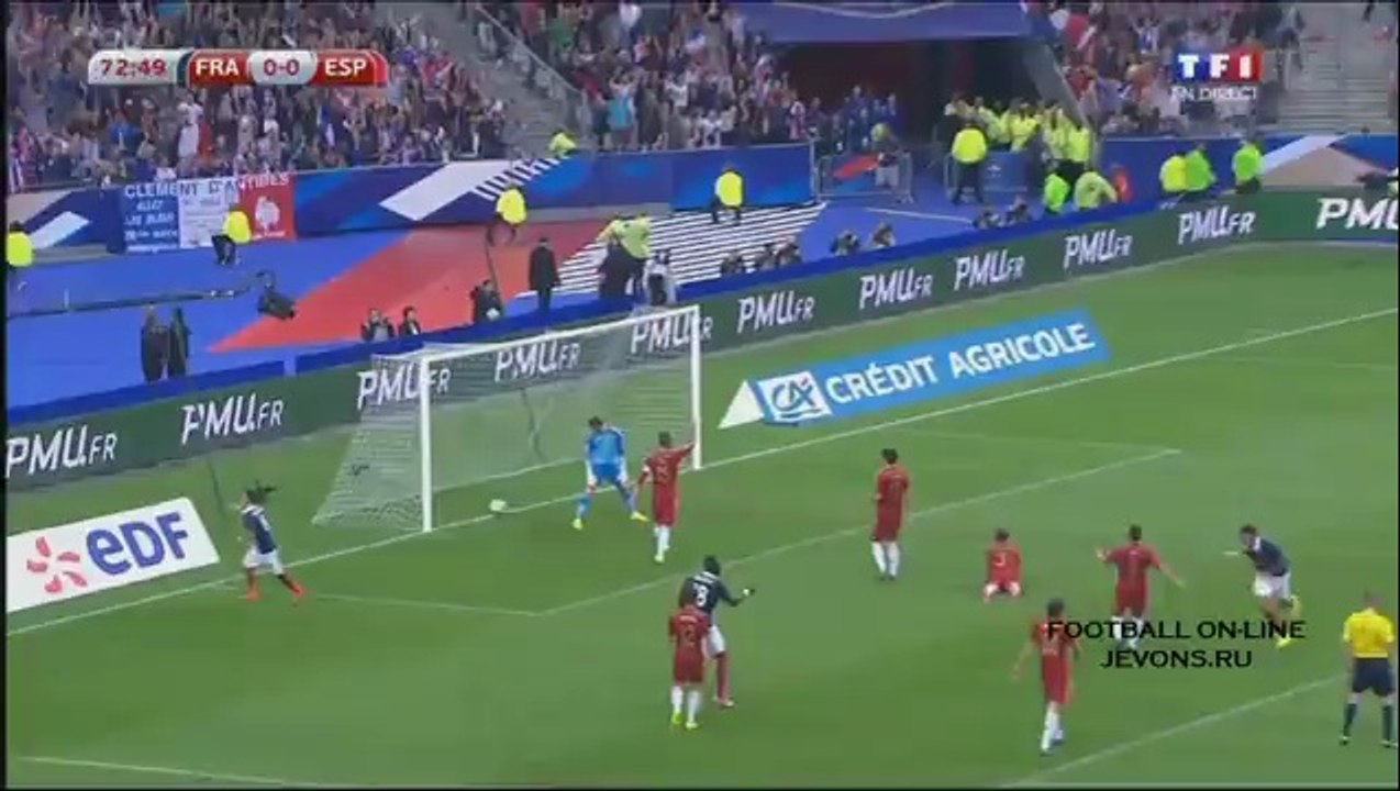 France vs Spanyol 1 - 0