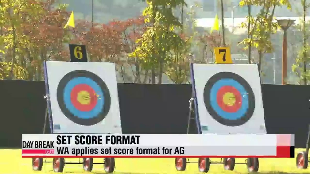 Team archery switches to set score format video Dailymotion