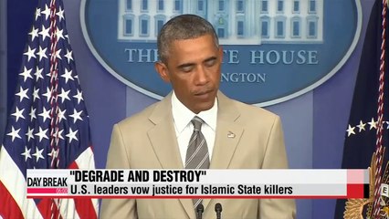 U.S. leaders vow justice for Islamic State killers