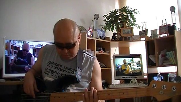 Lisa Stansfield Never, Never Gonna Give You Up Bass cover Bob Roha