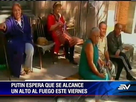 Putin presenta plan para salir de crisis en Ucrania, rechazado por Kiev