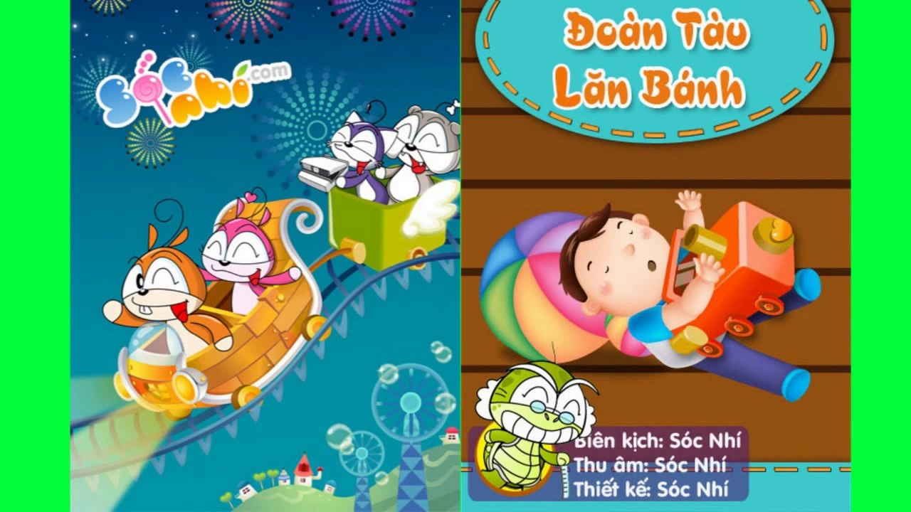 Đọc thơ cho bé: Đoàn Tàu Lăn Bánh