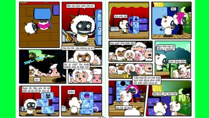 Chuyện kể cho bé: Cừu Vui Vẻ Và Xói Xám (Biểu Diễn Ảo Thuật)