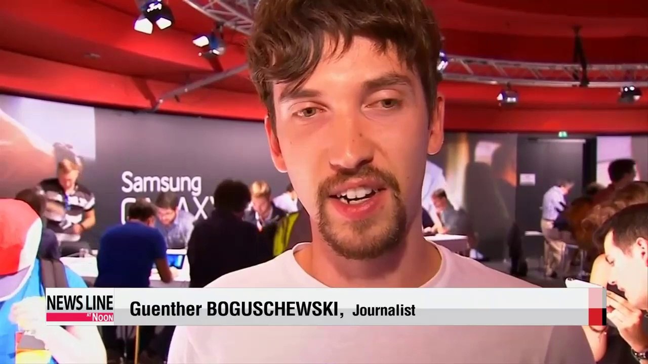 Samsung unveils latest models, including Galaxy Note 4 at Berlin's IFA tech fair