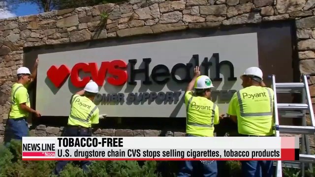 U.S. drugstore chain CVS stops selling cigarettes, tobacco products