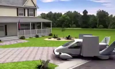 Uçak ve araba Biraraya Geldi