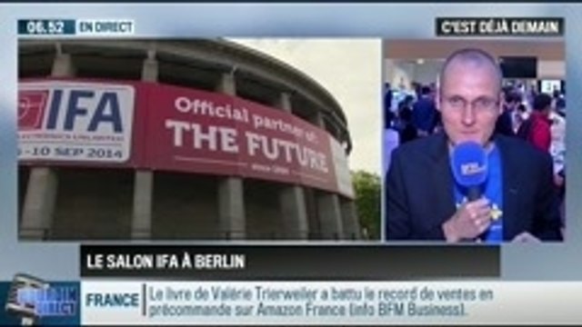 La chronique d'Anthony Morel : le salon IFA de Berlin – 04/09