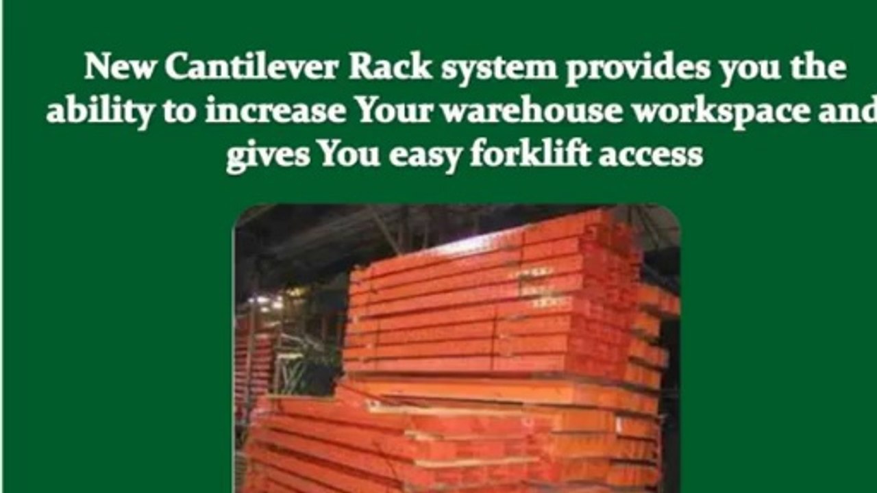 Learn About New Cantilever Rack