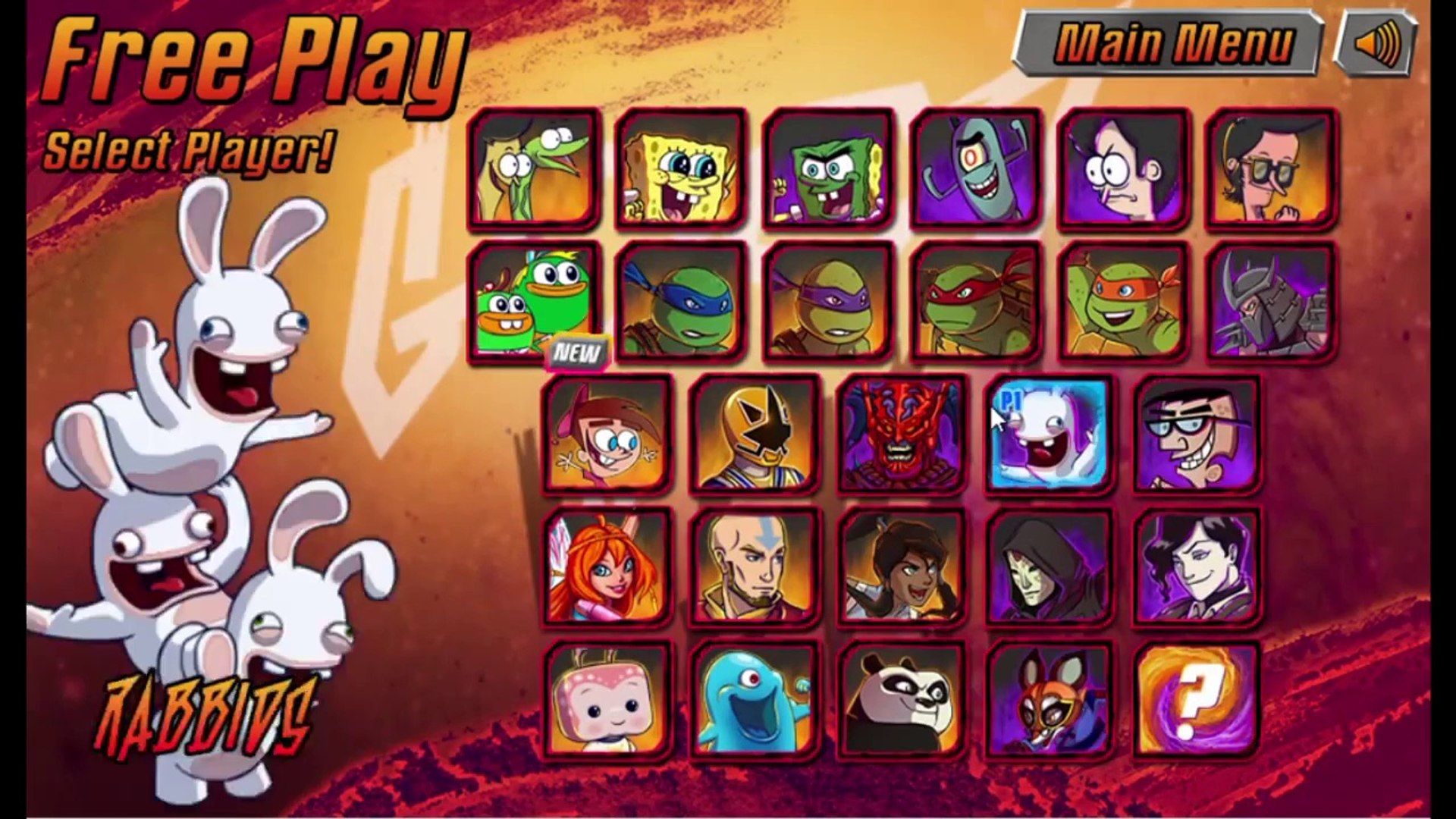 Игра brawl 3. Super Brawl 3 good vs Evil Rabbids. Супер БРАВЛ 3 Никелодеон. Super Brawl 3 Shredder vs Rabbids. Super Brawl 3 good.