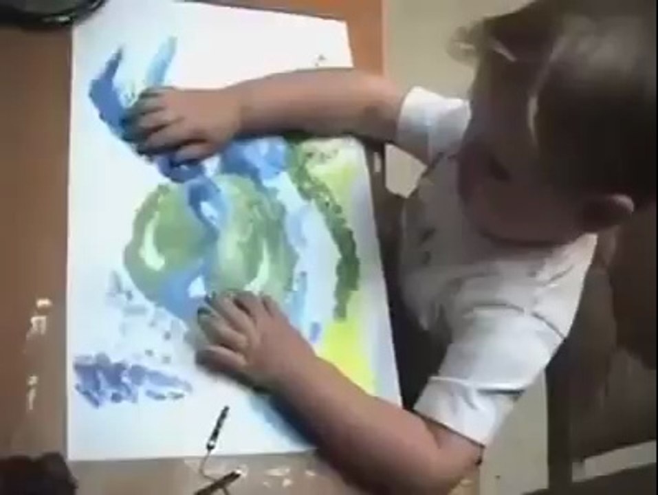 İnanılmaz Resimler Yapan Ufaklık