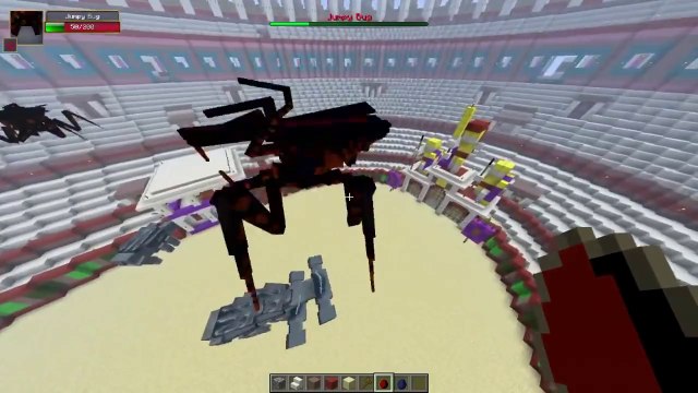 Minecraft Mob Battles Season 2_ Jumpy Bug Vs. Hammerhead - Damn Jumpy Bug You Scary