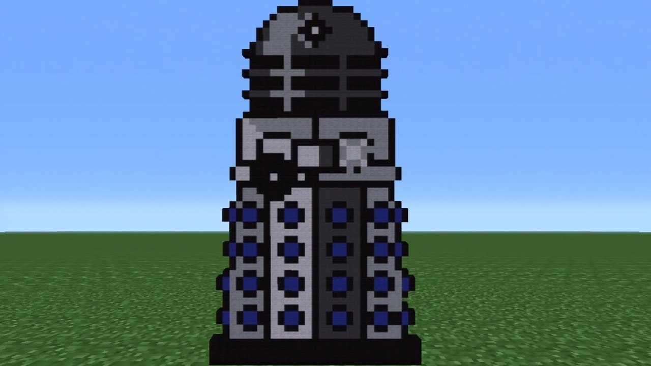Minecraft Tutorial: How To Make A Dalek
