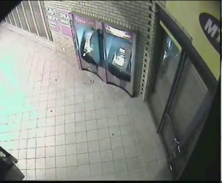 Atm Robbery Germiston South Africa CCTV Footage...