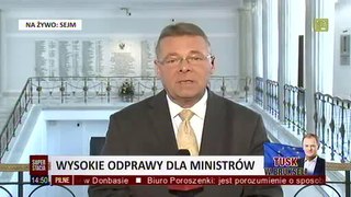 Odprawy dla członków rządu Donalda Tuska - komentuje Przemysław Wipler