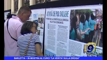 BARLETTA | In mostra al Curci la "Verità sulla droga"