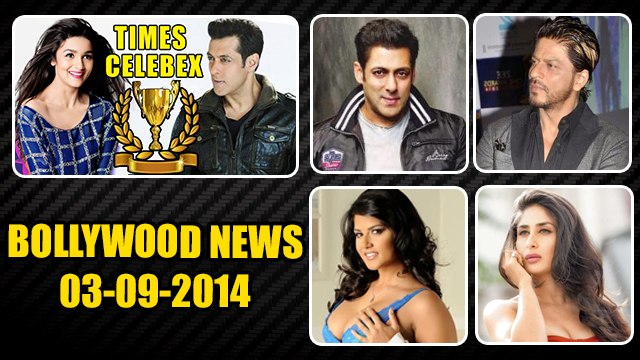 Bollywood News | Salman Khan, Alia Bhatt Ranked Bollywood No.1 Celebs | 03rd September 2014