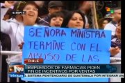 Chile: empleados de farmacias piden fin de incentivos por ventas
