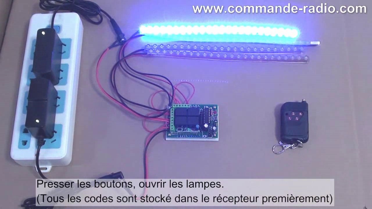 Supprimer le Code du Récepteur Avec l’Émetteur