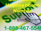 1-888-467-5549 ## MSN technical support Phone number