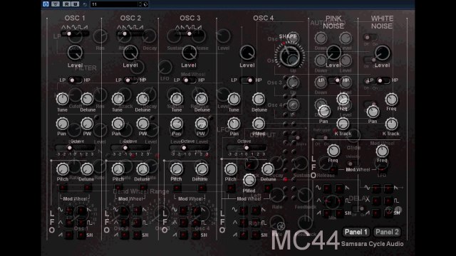 Free VST - MC44 Synthesizer - vstplanet.com