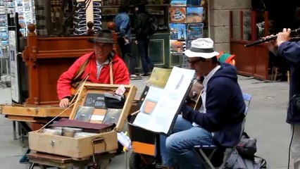Saint-Malo une journée d'été avec de L'animation