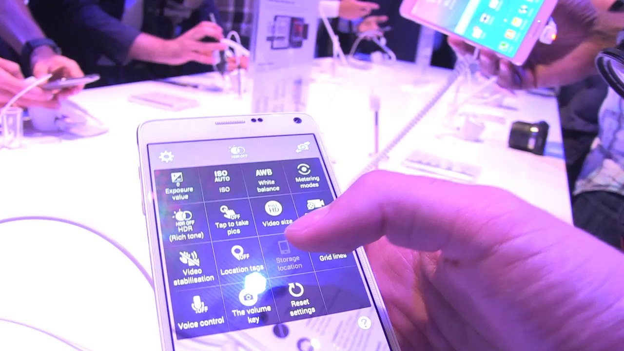 Samsung Galaxy Note 4: la prise en main
