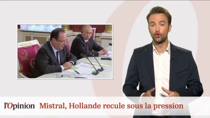 Mistral : François Hollande recule sous la pression !