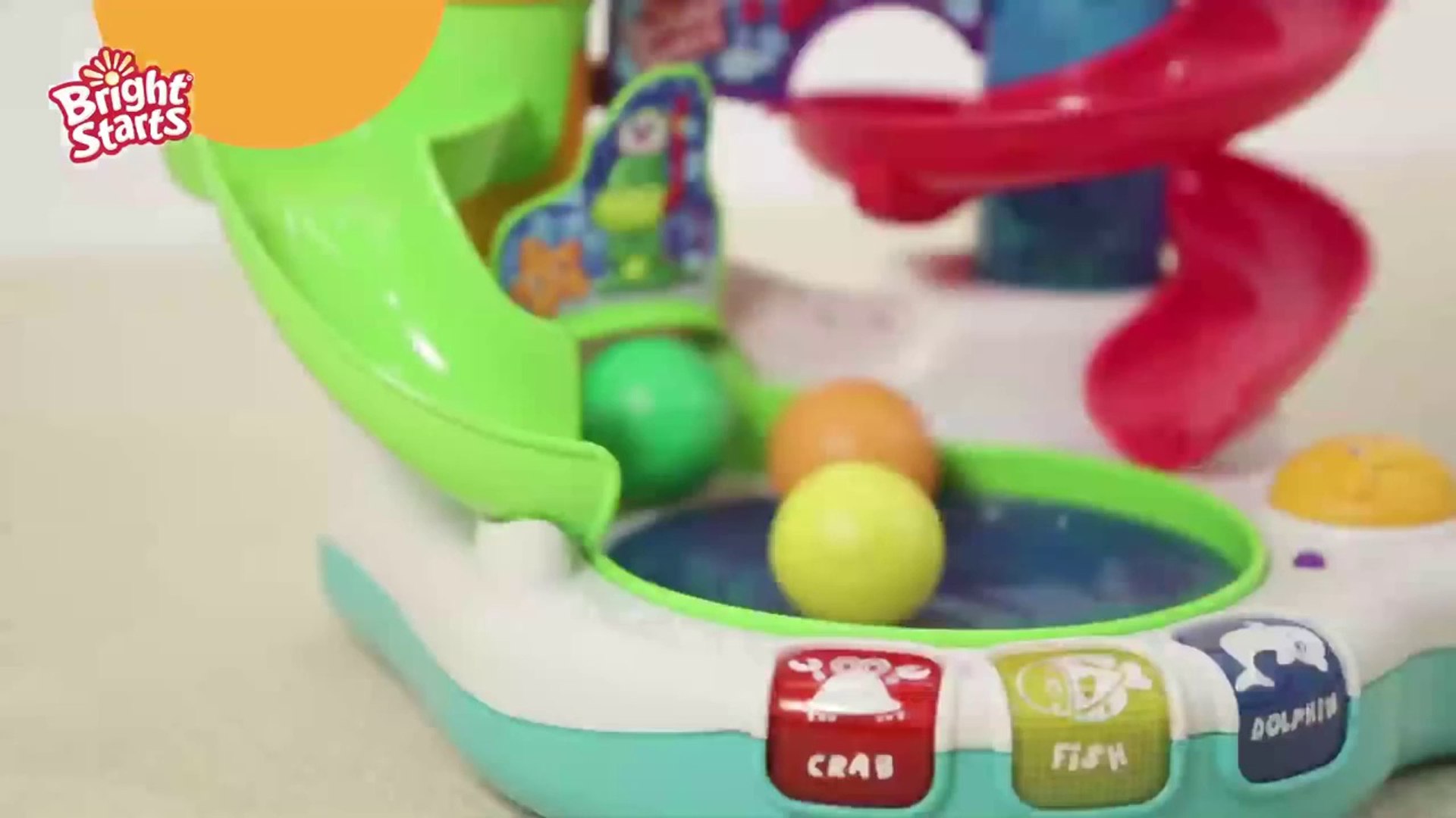 Smyths Toys - Bright Starts Spin 'N Slide Ball Popper - Dailymotion Video