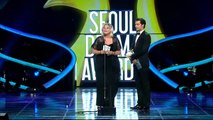 Cagatay Ulusoy and Ece Yörenç - Seoul International Drama Awards