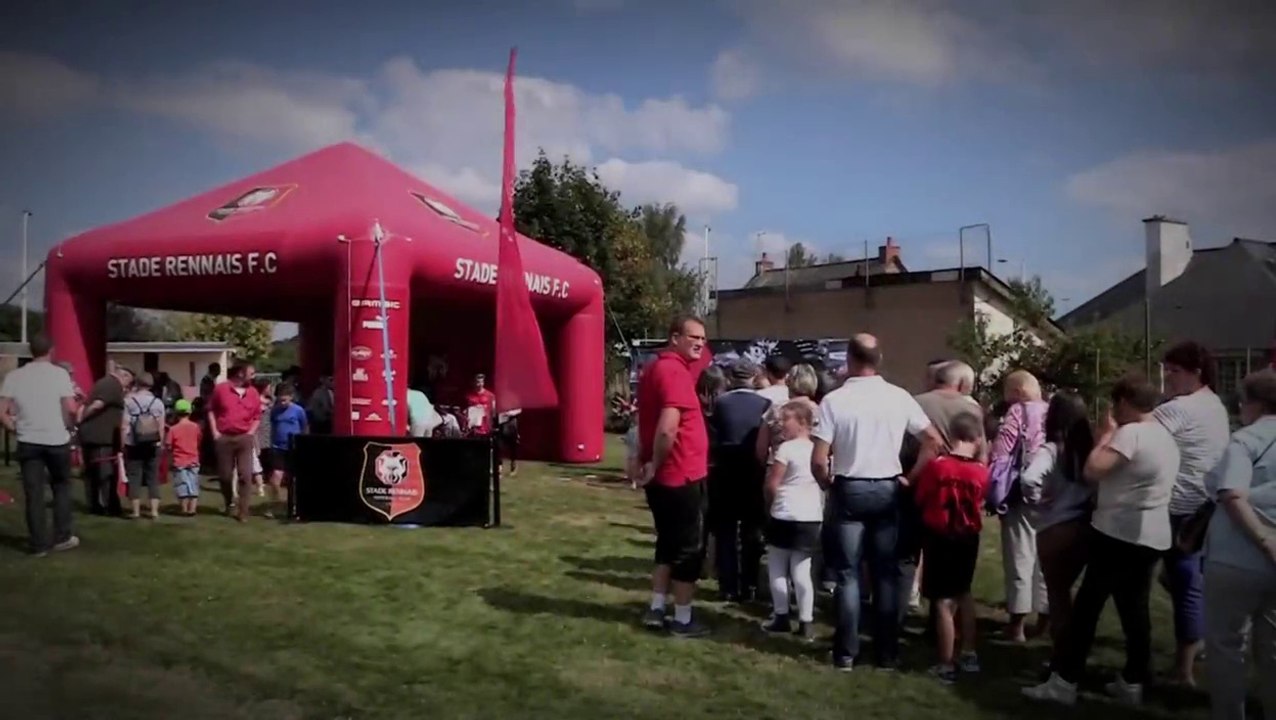 Entraînement délocalisé du SRFC à Merdrignac