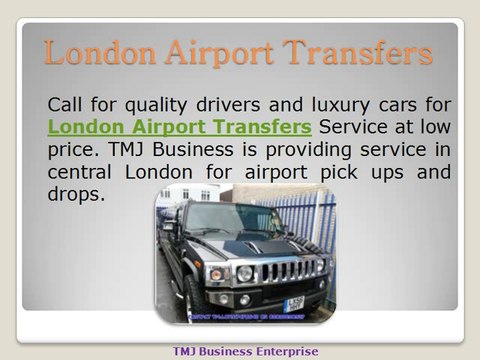 London Airport Pickups Service With Luxury Limousine In London