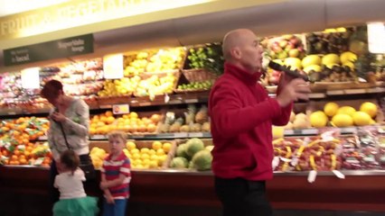 Surprise Opera Performance in a Dublin Supermarket