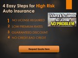 Cheap High Risk Auto Insurance Companies
