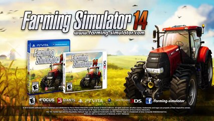 FARMING SIMULATOR 14 - LAUNCH TRAILER | PSVITA/N3DS