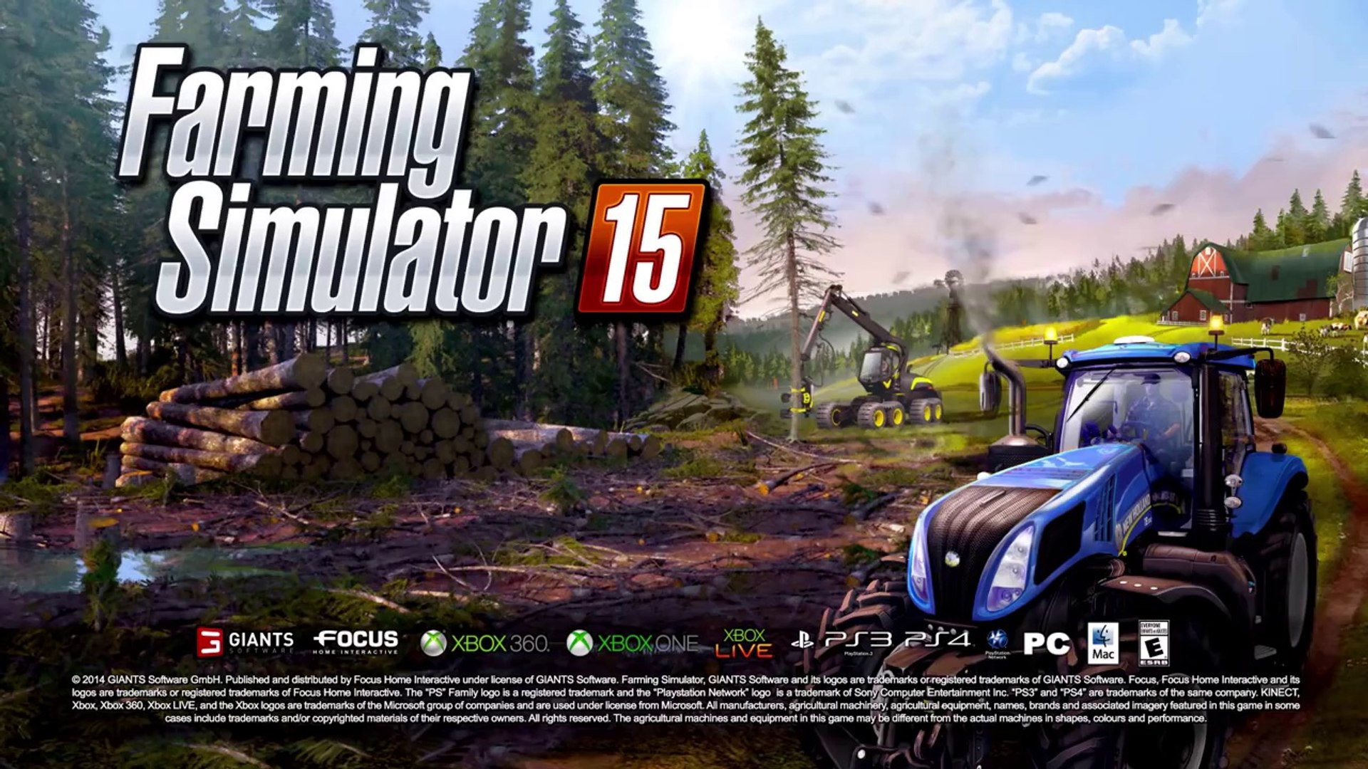FARMING SIMULATOR 15 - REVEAL TRAILER | PS4/XBOX ONE/PC/PS3/XBOX 360 -  video Dailymotion