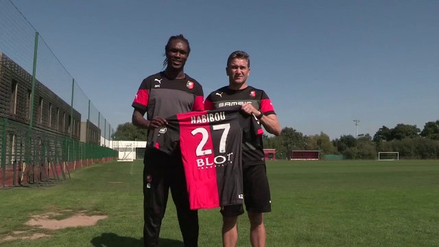 Présentation d'Habib Habibou, le nouvel attaquant des Rouge et Noir