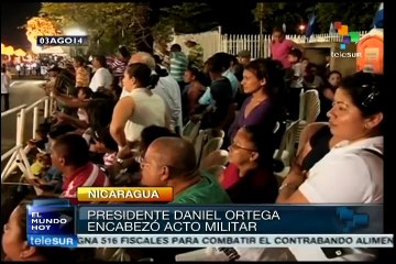Ejército nicaragüense nació para beneficiar a la nación: Daniel Ortega