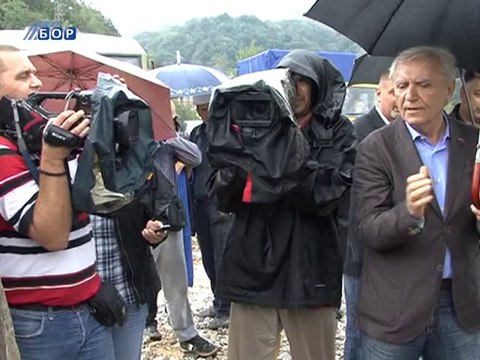 Potpredsednik Vlade Zorana Mihajlović u Majdanpeku, 04. septembar 2014. (RTV Bor)