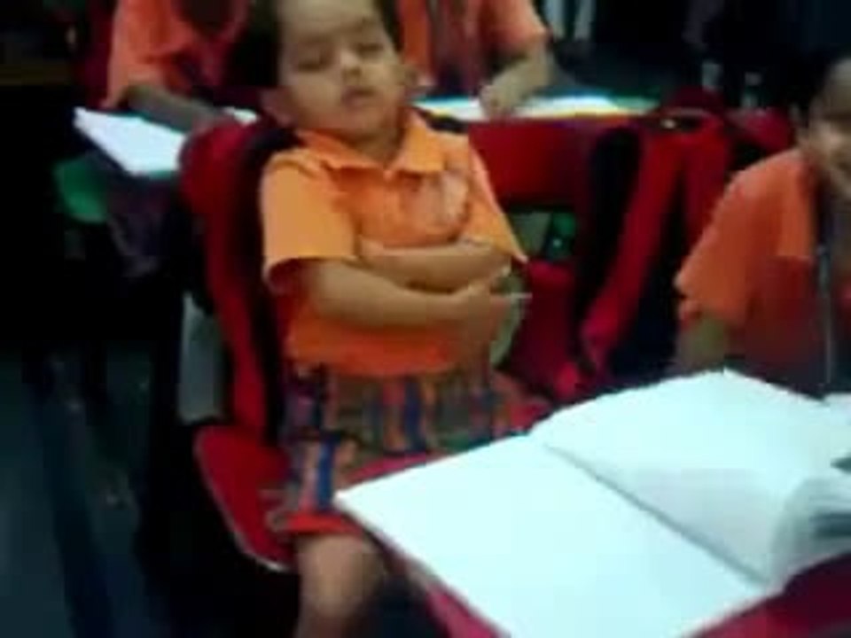 Sleeping Cute Girl In Class Funny