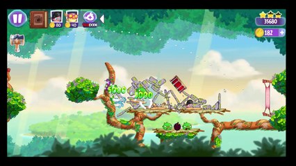 3 étoiles niveau 17 à 22 Stella Angry Birds